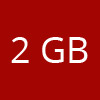Memorias de 2 GB
